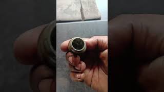 How to Clean Petcock Valve Fuel Filter inroyalenfield motorcycle shorts trending [upl. by Korry]