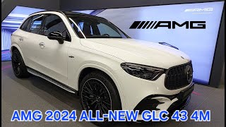 MERCEDES  BENS GLC 43 4M ALLNEW 2024 WALKAROUND INTERIOR AND EXTERIOR DETAILS VIEW [upl. by Driskill]