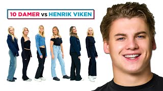 10 DAMER vs HENRIK VIKEN [upl. by Aicarg]