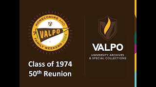 Valparaiso University Class of 1974 50th Reunion Slideshow [upl. by Ailyn513]