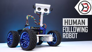 How To Make Arduino Human Following Robot [upl. by Socher]