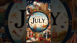 The History of July shorts subscribe facts calendar history [upl. by Kyre988]