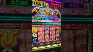 BULL RUSH 10 HITS bullrush pokie slot casino gambling bullrush jackpot bonus big win [upl. by Eyde]