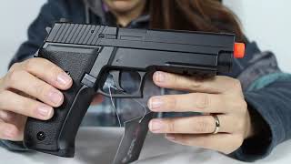 Pistola Airsoft Sig Sauer P226 CM122 [upl. by Anelim]