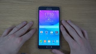 Samsung Galaxy Note 4  First Look 4K [upl. by Elyrehc]