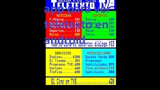 a text tv un teletexto para telefonos y tabletas android [upl. by Silvanus985]