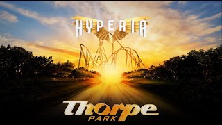 Hyperia Soundtrack  Thorpe Park Snippet [upl. by Ahsimit578]