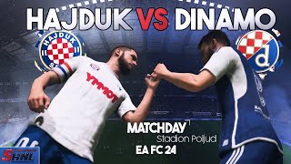 Hajduk vs Dinamo  FC 24 MATCHDAY [upl. by Roby898]