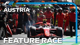 F2 Feature Race Highlights  2024 Austrian Grand Prix [upl. by Atiuqahs422]