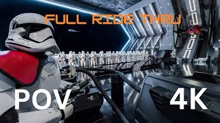 Rise of the Resistance Full Ride Thru 4K POV [upl. by Polash]