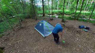 Testing Coleman Darwin 3 tent for Naturescannernl [upl. by Eiramesor]