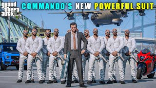 GTA 5  MICHAELS COMMANDOS NEW POWERFUL SUIT  BB GAMING [upl. by Iover]