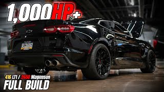 1000HP 2021 Camaro LT1 416 Stroker  2650 Magnuson Package  FULL BUILD [upl. by Randell368]