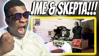 AMERICAN RAPPER REACTS TO  Skepta ft JME  Thats Not Me Official Video REACTION [upl. by Hpotsirhc]