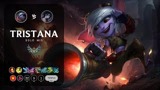 Tristana Mid vs Hwei  VN Challenger Patch 145 [upl. by Feldman894]