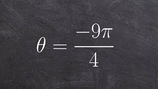 Finding two coterminal angles by adding 2pi twice [upl. by Nalyad]