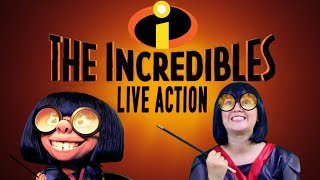 The Incredibles EDNA MODE Live Action Disney Pixar  Madi2theMax [upl. by Daisey]