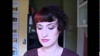 very curly roller set for short hair with bangs [upl. by Boot]