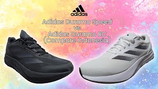 ADIDAS DURAMO SPEED VS DURAMO RC  Compare Indonesia [upl. by Eissak]