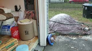 How to Properly Wall Off a Garage Door OpeningTurning a Garage into Living Space Part 3 [upl. by Nrubua394]