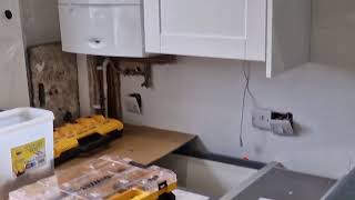 new wren kitchen installation start to finish hintsandtips advice diy wrenkitchen wren [upl. by Ihcehcu]