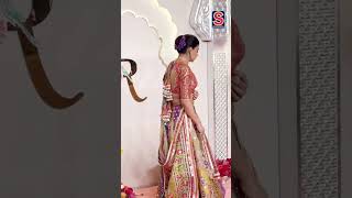 Suhana Khan In a Beautiful MultiColoured Lehenga for Lagan Vidhi  N18S  Ambani Wedding [upl. by Felicio]