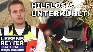 Unterkühlt auf dem Parkplatz Rettungskräfte helfen hilflosem Mann  Lebensretter hautnah  SAT1 [upl. by Otnicaj469]