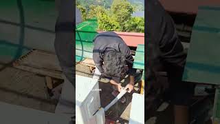 Ac technician AC fitting new ytstudieo goviral funny [upl. by Ylekalb]