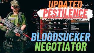 updated Pestilence bloodsucker negotiator build solo legendary the division 2 [upl. by Pulchia]