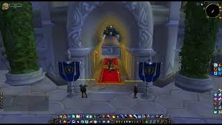 Dalaran Portal to Shattrath Alliance Location WoW Wotlk [upl. by Aday398]