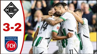 Borussia Moenchengladbach vs Heidenheim FC 32 All Goals ResultsHighlights Tim Kleindienst Goals [upl. by Corder250]