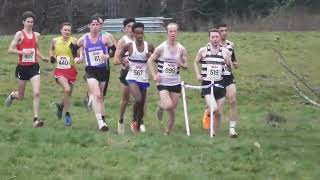 Senior Men South of England Cross Country Championships at Beckenham 28th January 2023 [upl. by Sophronia]