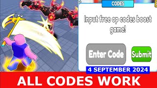 ALL CODES SEPTEMBER 4 2024 🪓 Axe Hunter ROBLOX [upl. by Dacey]