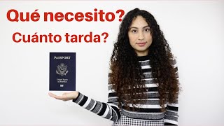 COMO tramitar PASAPORTE AMERICANO primera vez [upl. by Amaris]