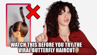 A BETTER WAY TO DIY THE BUTTERFLY HAIRCUT pro stylists guide [upl. by Sumaes923]