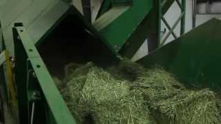 Hunterwood FC7700 Export Hay Press [upl. by Llyrrad]