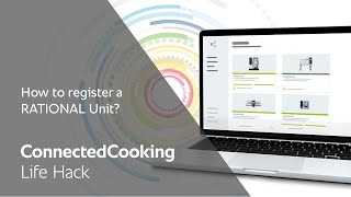 How to register a RATIONAL Unit in ConnectedCooking  RATIONAL [upl. by Salina]