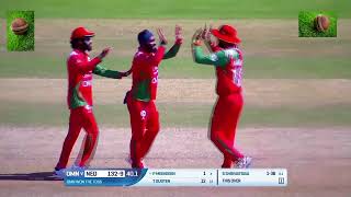 Oman Vs Netherlands ODI Match Highlights 20241105 [upl. by Repohtsirhc]