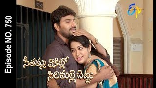 Seethamma Vakitlo Sirimalle Chettu  27th January 2018  Full Episode No 750  ETV Telugu [upl. by Franek]