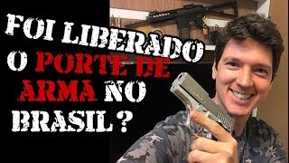 Porte de Arma x Posse de Arma  Novo Decreto de 2019  Luiz Rider [upl. by Epillihp27]