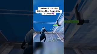 Best Controller Settings 🤩🎮 fortnite [upl. by Sirromad]