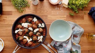 Italian keto meatballs with mozzarella cheese [upl. by Conlen935]