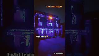 DJ Kanika Bulandshahar 🚨 light testing 👃Kalka Yatra 2024 terandig short [upl. by Arvell]