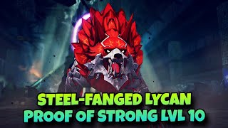 STEELFANGED LYCAN PROOF OF STRONG LVL 10 SOLO LEVELING ARISE [upl. by Dlareme]