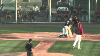 Diamondbacks Stryker Trahan Collision at Salt River Field [upl. by Etiam]