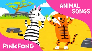 Whose Tails  Animal Songs  PINKFONG Songs for Children [upl. by Lenoil]