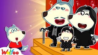 My Family is Wednesday Addams  Wolfoo Family Stories for Kids 🤩 WolfooCanadaKidsCartoon [upl. by Deane]