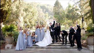 Villa Montalvo Wedding  Saratoga California [upl. by Assilaj]