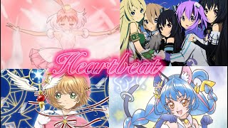 AMV Magical Girls  Heartbeat [upl. by Philis868]