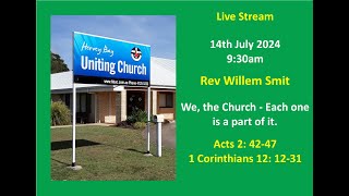 Live stream 14 July 2024 930am [upl. by Maureen]